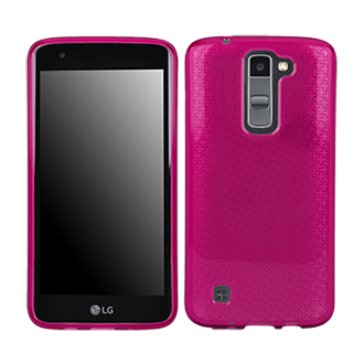 LG K7 Flex Protective Cover - Berry