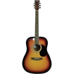 Chord Buddy - 6-string Dreadnought Acoustic Guitar - Vintage Sunburst