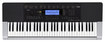 Casio - Portable Keyboard With 61 Standard-size Touch-sensitive Keys - Black/silver