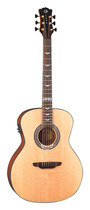 Luna - Art Deco-inspired 6-string Full-size Grand Auditorium Guitar - Tan