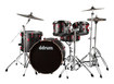 Ddrum - Hybrid 5-piece Drum Set - Black