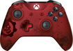 Microsoft - Gears Of War 4 Crimson Omen Limited Edition Wireless Controller For Xbox - Red Metallic