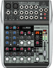 Behringer - Xenyx Qx1002usb 10-input 2-bus Analog Mixer - Silver