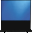 Elite Screens - Ezcinema Series 100" Portable Projector Screen - White/black