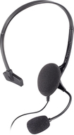 Insignia™ - Wired Gaming Chat Headset For Xbox 360 - Black