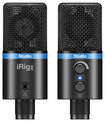 Ik Multimedia - Irig Mic Studio Cardioid Condenser Microphone - Black