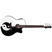 Dean - 6-string Dreadnought-cutaway Acoustic/electric Guitar - Yin Yang Graphic