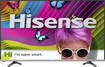 Hisense - 55" Class (54.6" Diag.) - Led - 2160p - Smart - 4k Ultra Hd Tv With High Dynamic Range - Black