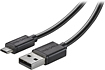 Insignia™ - 10' Charge-and-play Micro Usb Cable For Dualshock 4 Controllers